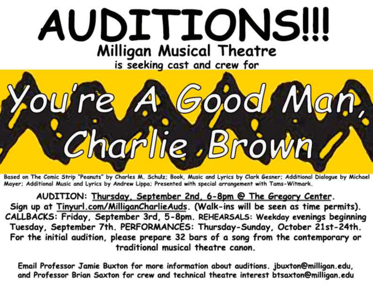 You're a Good Man Auditions